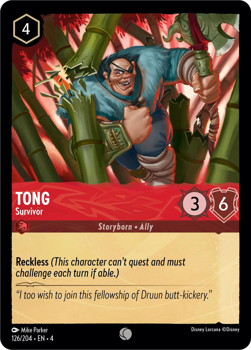 Tong - Survivor (126/204) [Ursula's Return] - The Mythic Store | 24h Order Processing