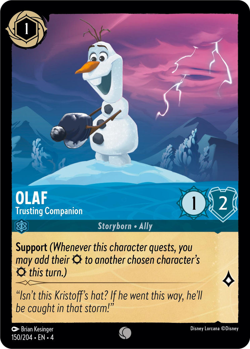 Olaf - Trusting Companion (150/204) [Ursula's Return] - The Mythic Store | 24h Order Processing