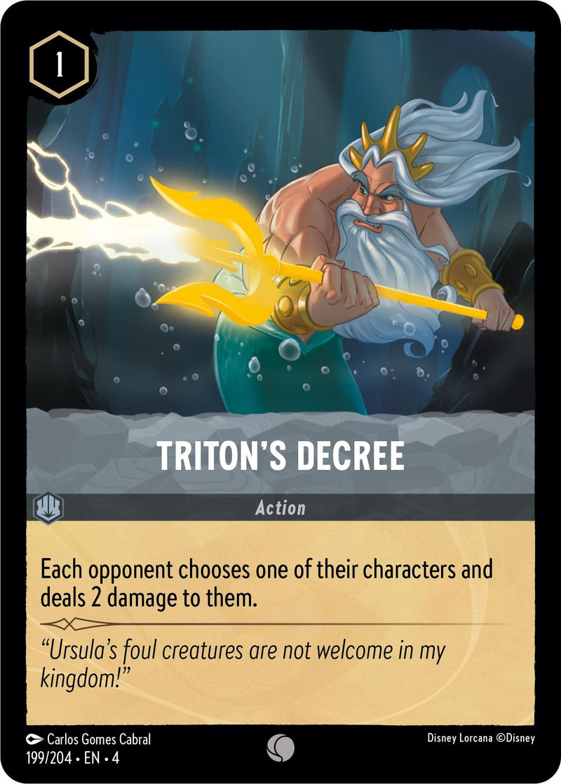 Triton's Decree (199/204) [Ursula's Return] - The Mythic Store | 24h Order Processing