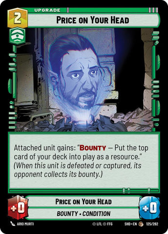 Price on Your Head (125/262) (125/262) [Shadows of the Galaxy] - The Mythic Store | 24h Order Processing