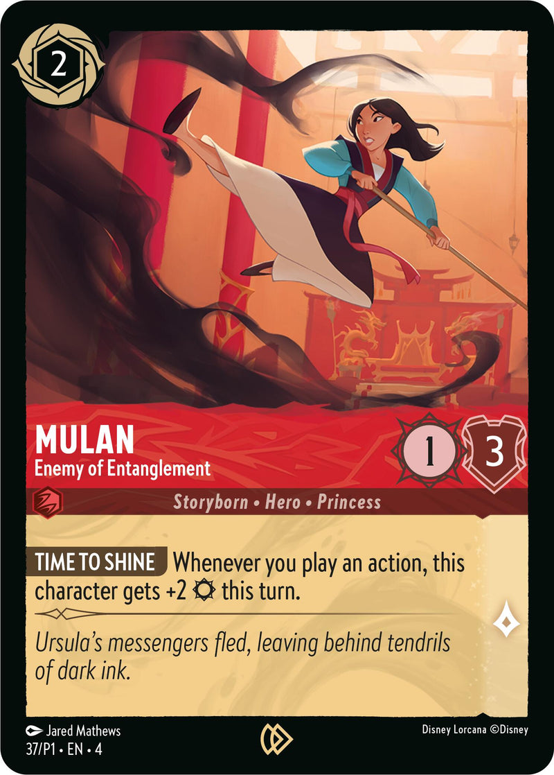 Mulan - Enemy of Entanglement (37) [Promo Cards] - The Mythic Store | 24h Order Processing