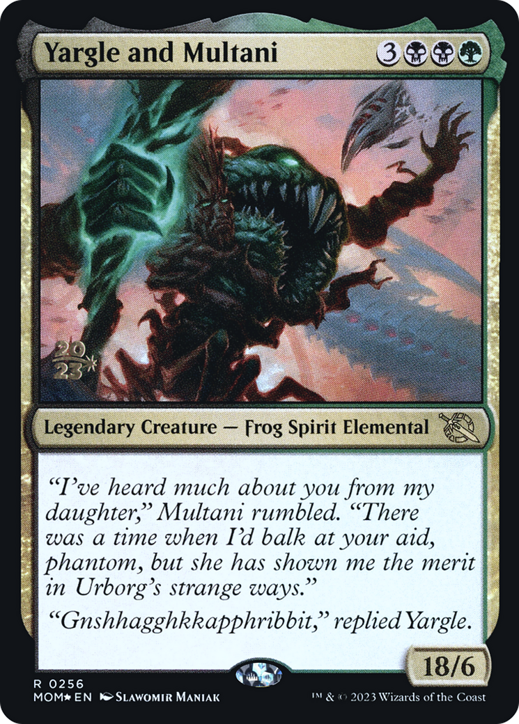 Yargle and Multani [March of the Machine Prerelease Promos] - The Mythic Store | 24h Order Processing