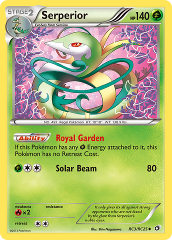 Serperior (RC3/RC25) [Black & White: Legendary Treasures] - The Mythic Store | 24h Order Processing