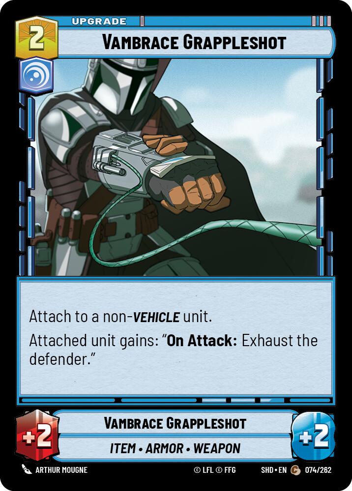 Vambrace Grappleshot (074/262) (074/262) [Shadows of the Galaxy] - The Mythic Store | 24h Order Processing