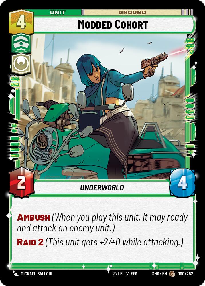 Modded Cohort (100/262) (100/262) [Shadows of the Galaxy] - The Mythic Store | 24h Order Processing