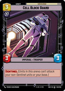 Cell Block Guard (238/262) (238/262) [Shadows of the Galaxy] - The Mythic Store | 24h Order Processing