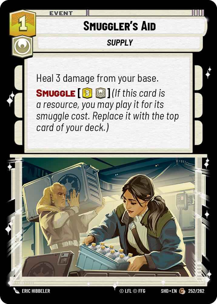 Smuggler's Aid (252/262) (252/262) [Shadows of the Galaxy] - The Mythic Store | 24h Order Processing