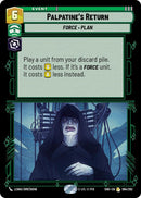 Palpatine's Return (094/262) (094/262) [Shadows of the Galaxy] - The Mythic Store | 24h Order Processing