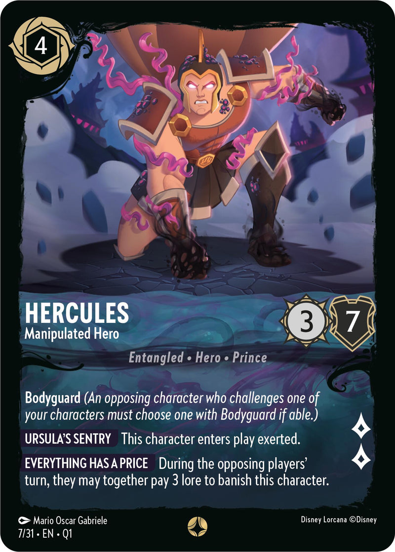 Hercules - Manipulated Hero (7/31) [Illumineer's Quest: Deep Trouble] - The Mythic Store | 24h Order Processing