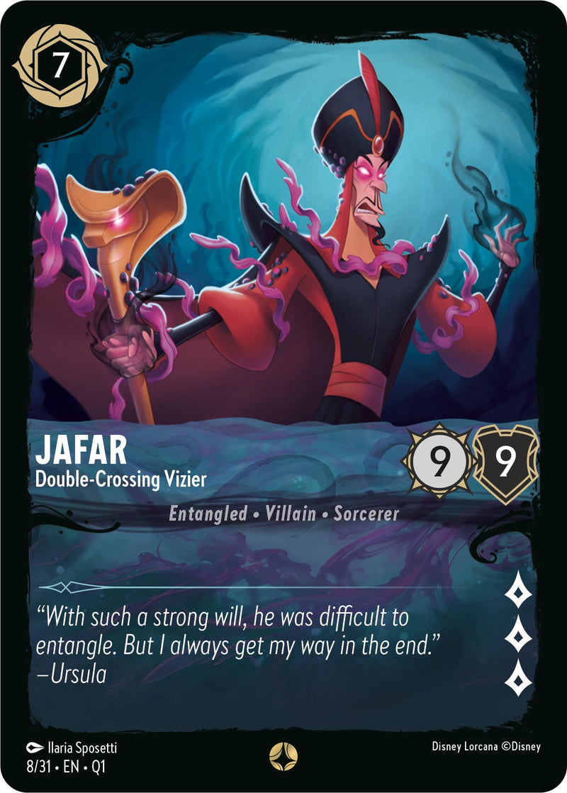 Jafar - Double-Crossing Vizier (8/31) [Illumineer's Quest: Deep Trouble] - The Mythic Store | 24h Order Processing