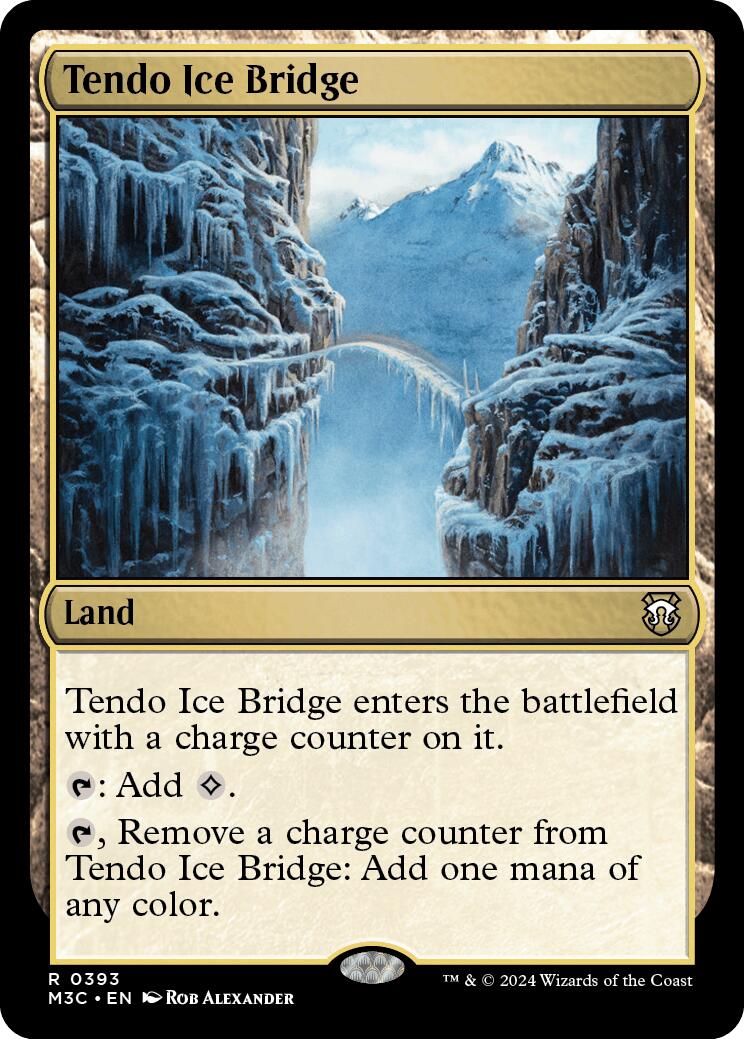 Tendo Ice Bridge [Modern Horizons 3 Commander] - The Mythic Store | 24h Order Processing