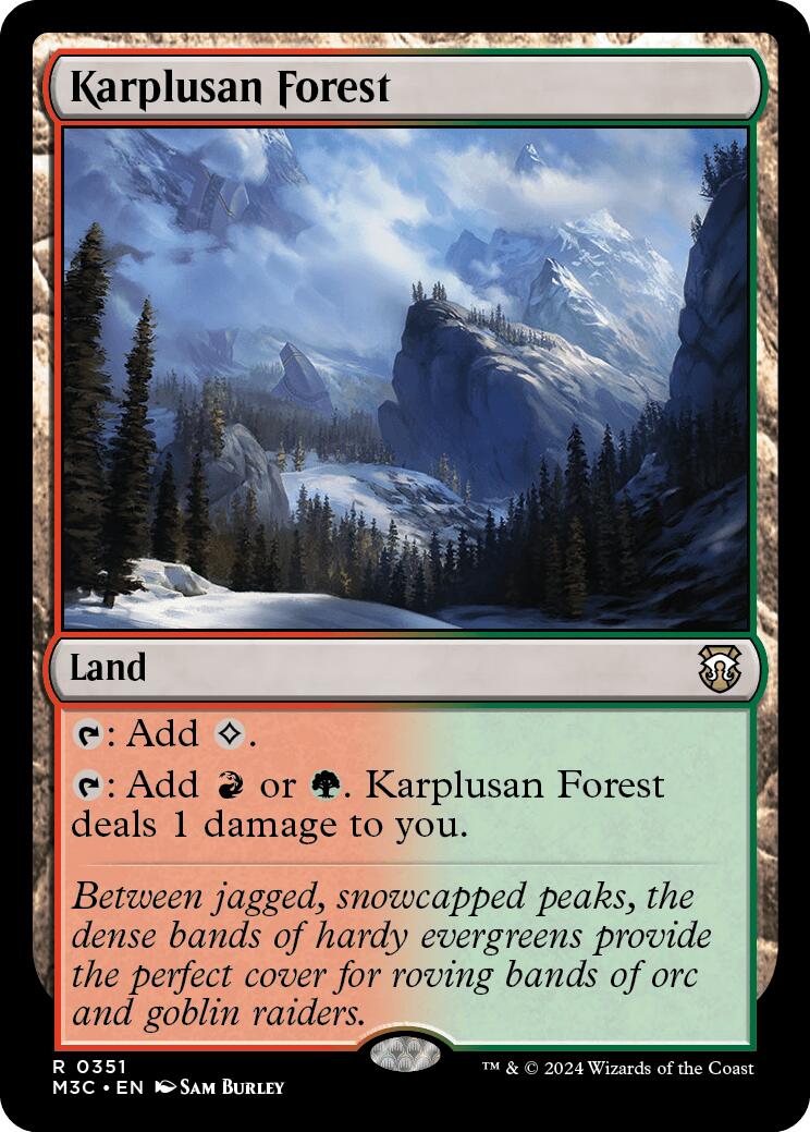 Karplusan Forest [Modern Horizons 3 Commander] - The Mythic Store | 24h Order Processing