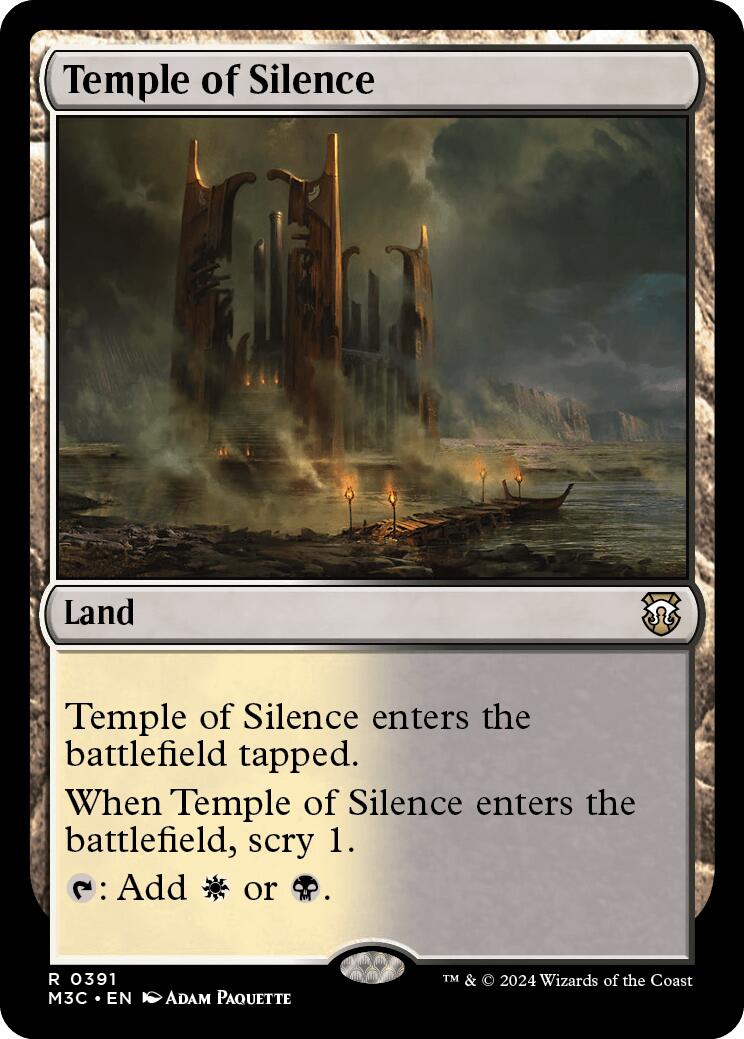 Temple of Silence [Modern Horizons 3 Commander] - The Mythic Store | 24h Order Processing