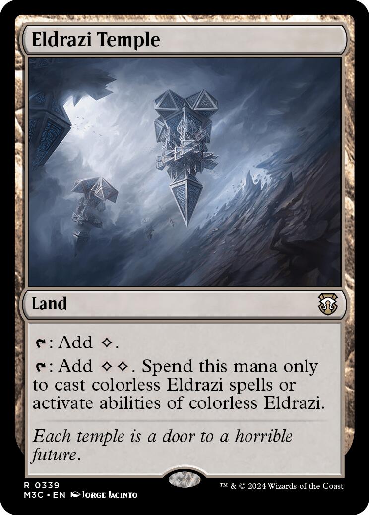 Eldrazi Temple [Modern Horizons 3 Commander] - The Mythic Store | 24h Order Processing