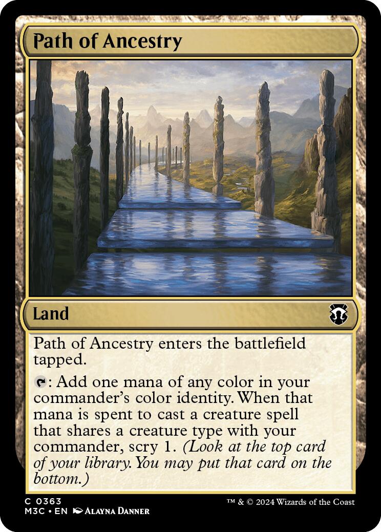 Path of Ancestry [Modern Horizons 3 Commander] - The Mythic Store | 24h Order Processing