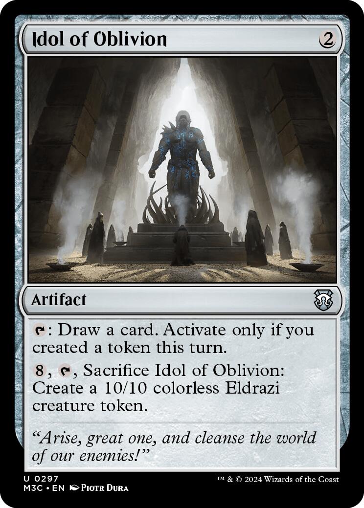 Idol of Oblivion [Modern Horizons 3 Commander] - The Mythic Store | 24h Order Processing