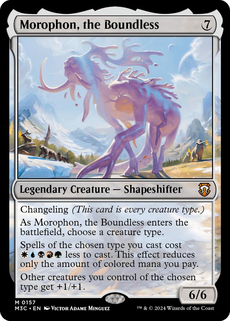 Morophon, the Boundless [Modern Horizons 3 Commander] - The Mythic Store | 24h Order Processing