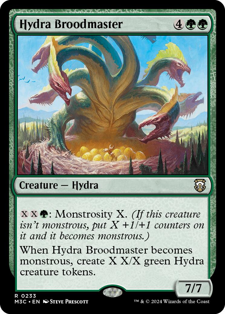 Hydra Broodmaster [Modern Horizons 3 Commander] - The Mythic Store | 24h Order Processing