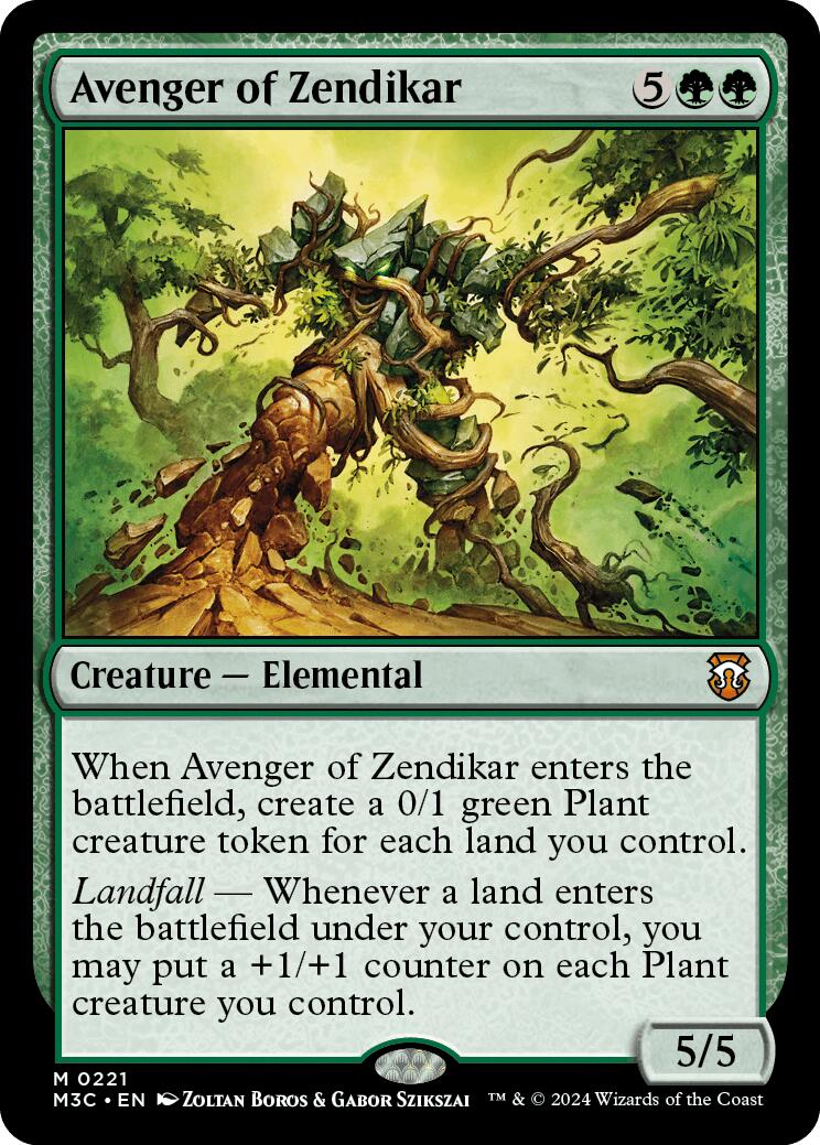 Avenger of Zendikar [Modern Horizons 3 Commander] - The Mythic Store | 24h Order Processing