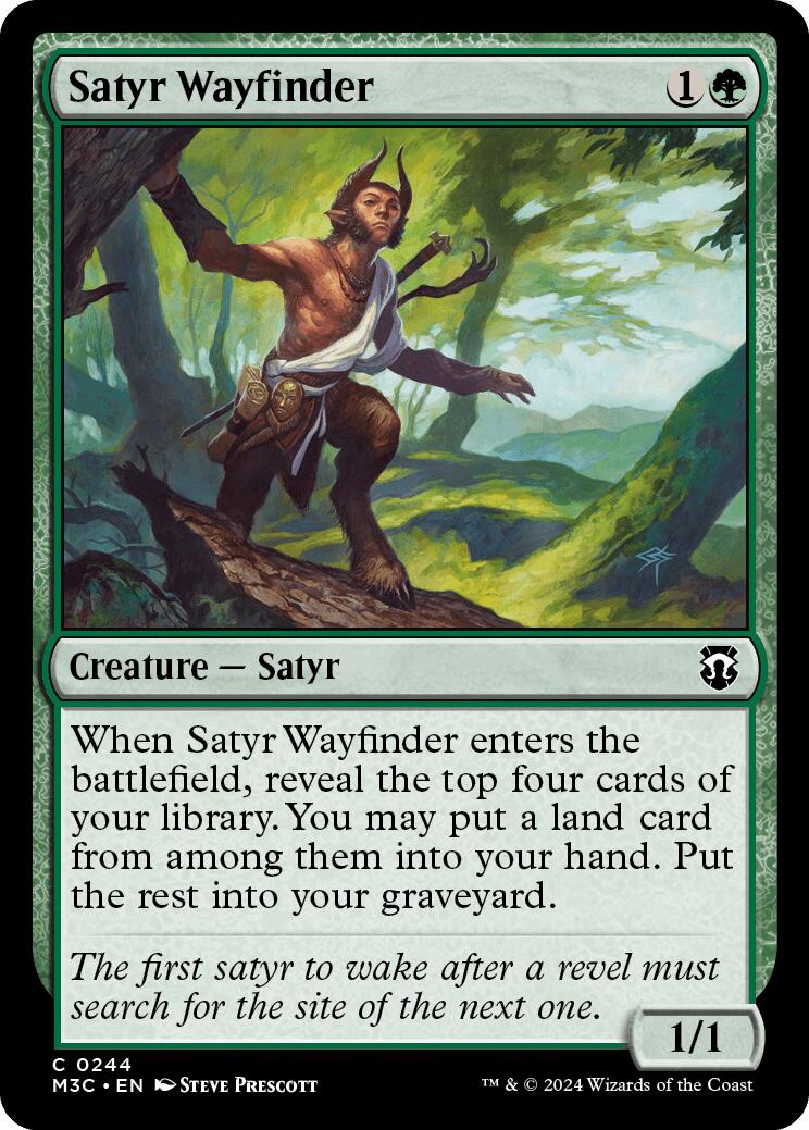 Satyr Wayfinder [Modern Horizons 3 Commander] - The Mythic Store | 24h Order Processing