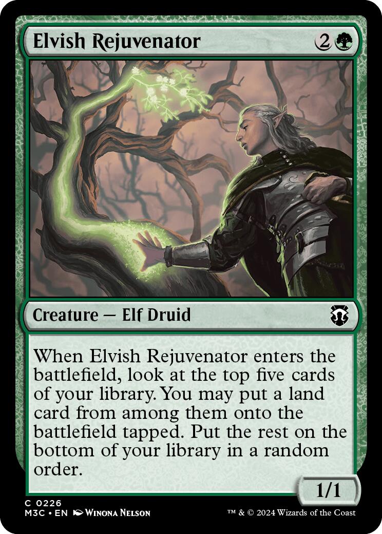 Elvish Rejuvenator [Modern Horizons 3 Commander] - The Mythic Store | 24h Order Processing