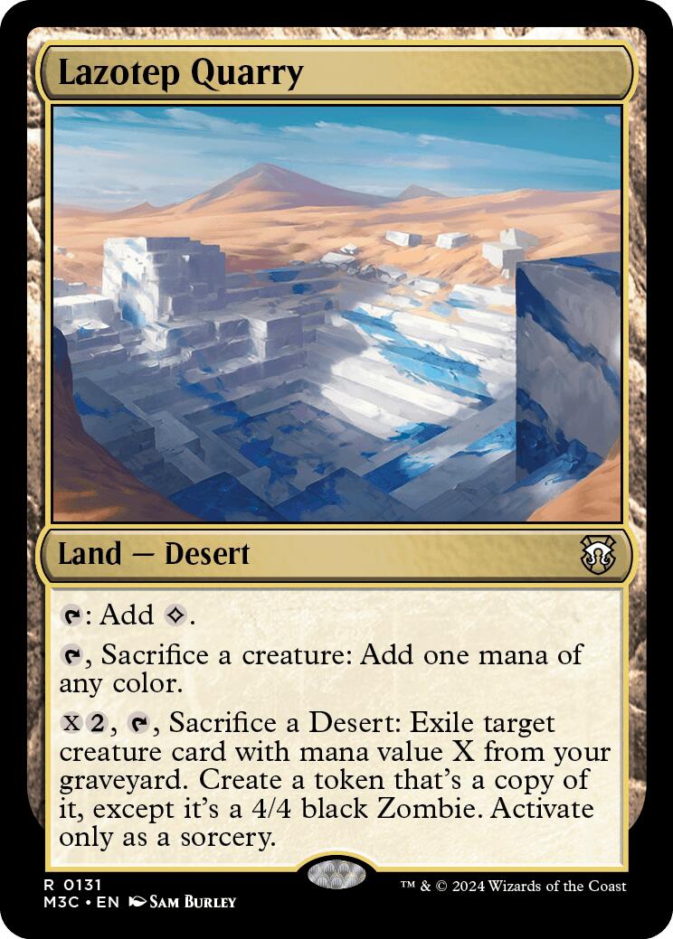 Lazotep Quarry [Modern Horizons 3 Commander] - The Mythic Store | 24h Order Processing