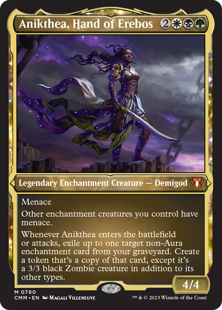 Anikthea, Hand of Erebos (Display Commander) (Foil Etched) [Commander Masters] - The Mythic Store | 24h Order Processing