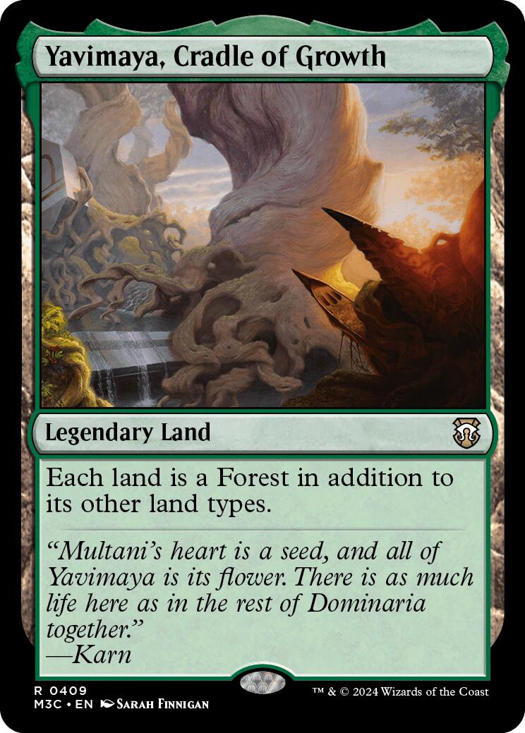 Yavimaya, Cradle of Growth [Modern Horizons 3 Commander] - The Mythic Store | 24h Order Processing