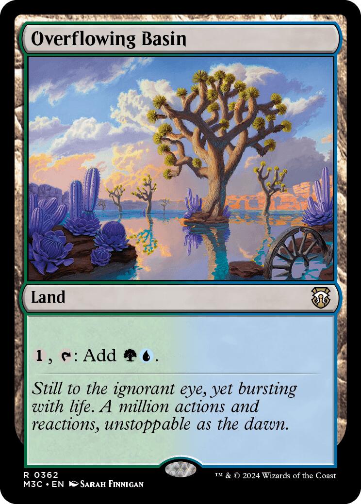 Overflowing Basin [Modern Horizons 3 Commander] - The Mythic Store | 24h Order Processing