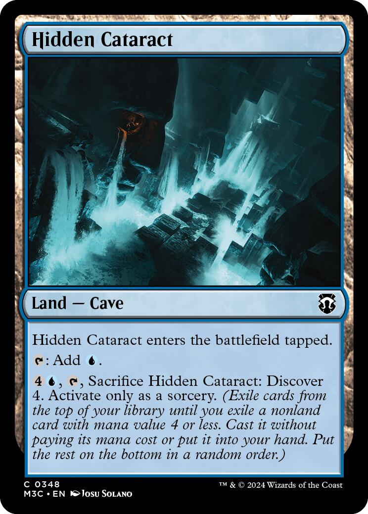 Hidden Cataract [Modern Horizons 3 Commander] - The Mythic Store | 24h Order Processing