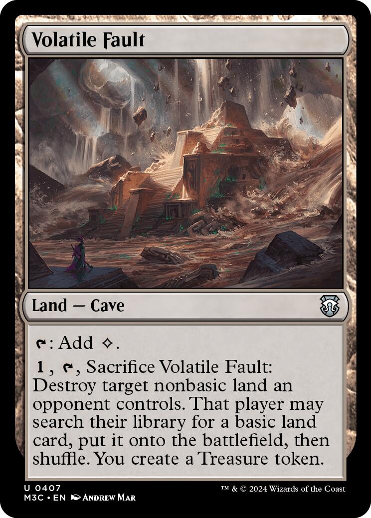 Volatile Fault [Modern Horizons 3 Commander] - The Mythic Store | 24h Order Processing