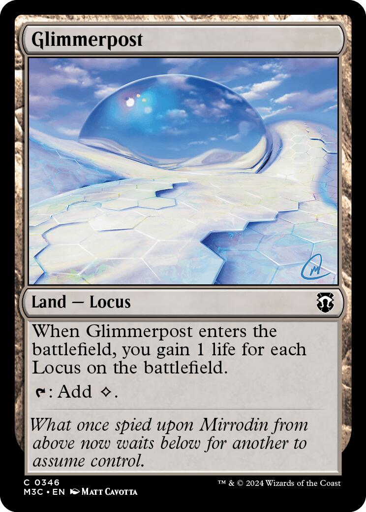 Glimmerpost [Modern Horizons 3 Commander] - The Mythic Store | 24h Order Processing