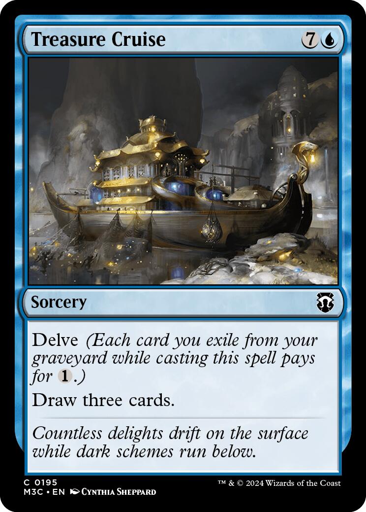 Treasure Cruise [Modern Horizons 3 Commander] - The Mythic Store | 24h Order Processing