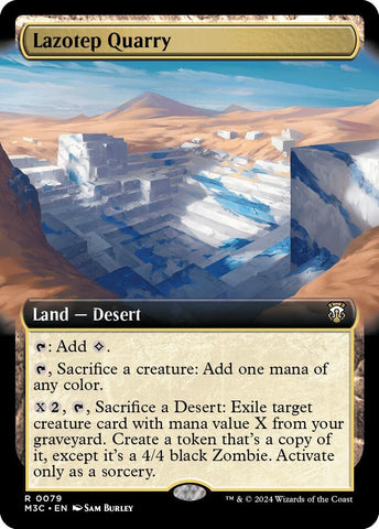 Lazotep Quarry (Extended Art) (Ripple Foil) [Modern Horizons 3 Commander] - The Mythic Store | 24h Order Processing