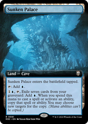 Sunken Palace (Extended Art) (Ripple Foil) [Modern Horizons 3 Commander] - The Mythic Store | 24h Order Processing