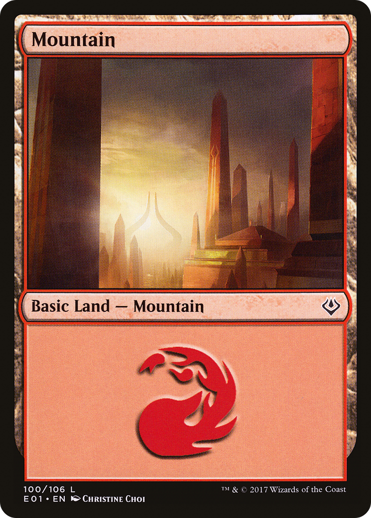 Mountain (100) [Archenemy: Nicol Bolas] - The Mythic Store | 24h Order Processing