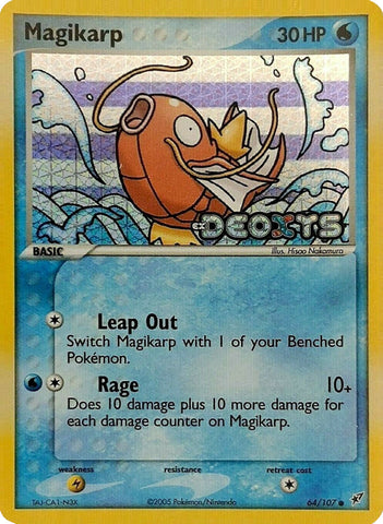 Magikarp (64/107) (Stamped) [EX: Deoxys] - The Mythic Store | 24h Order Processing