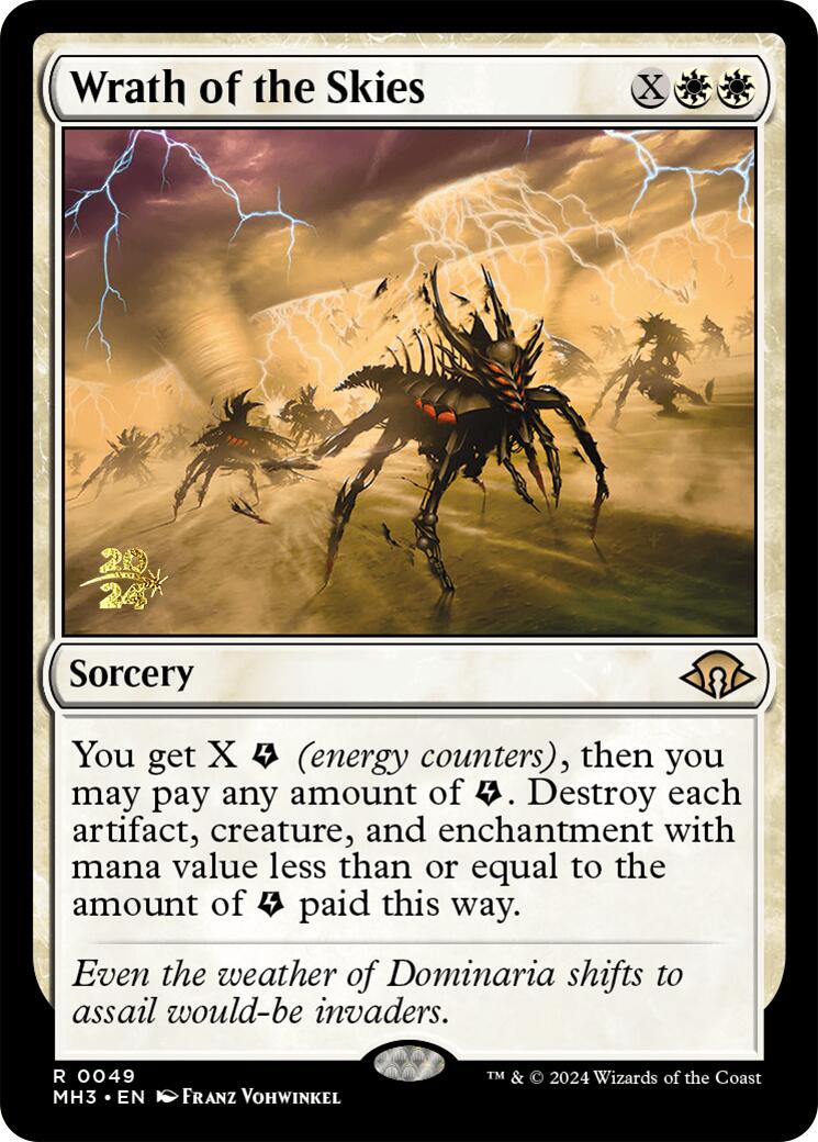 Wrath of the Skies [Modern Horizons 3 Prerelease Promos] - The Mythic Store | 24h Order Processing