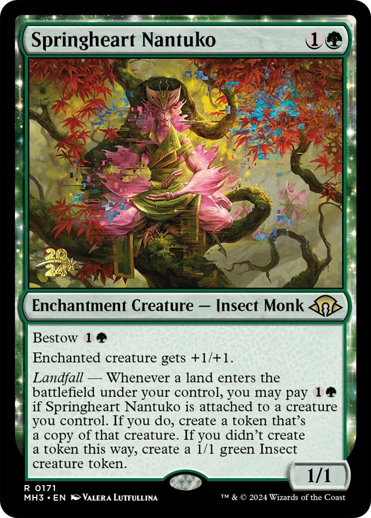 Springheart Nantuko [Modern Horizons 3 Prerelease Promos] - The Mythic Store | 24h Order Processing