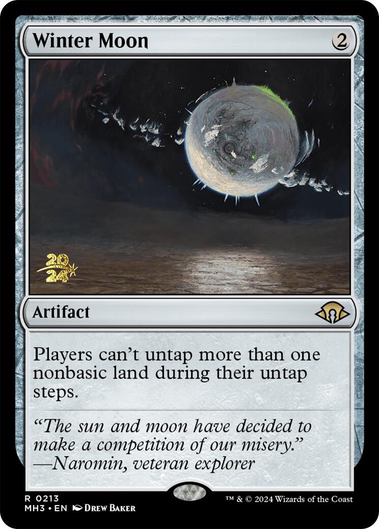 Winter Moon [Modern Horizons 3 Prerelease Promos] - The Mythic Store | 24h Order Processing