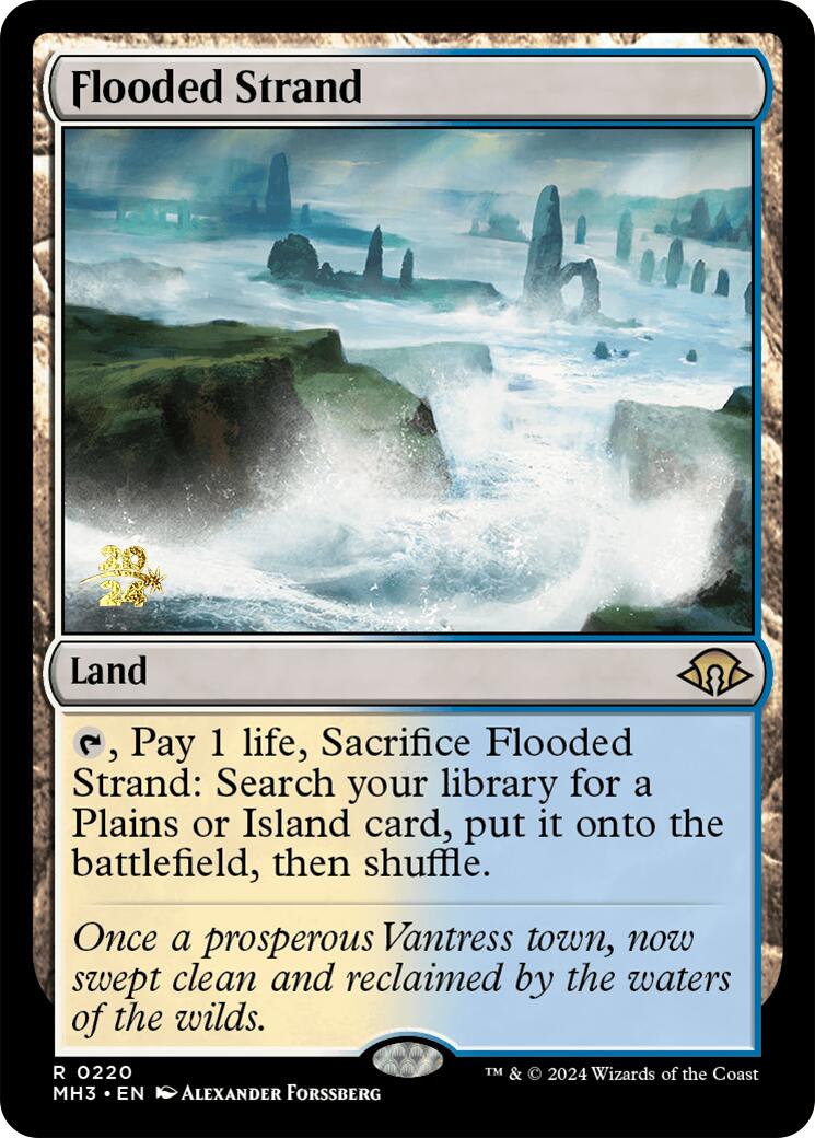 Flooded Strand [Modern Horizons 3 Prerelease Promos] - The Mythic Store | 24h Order Processing