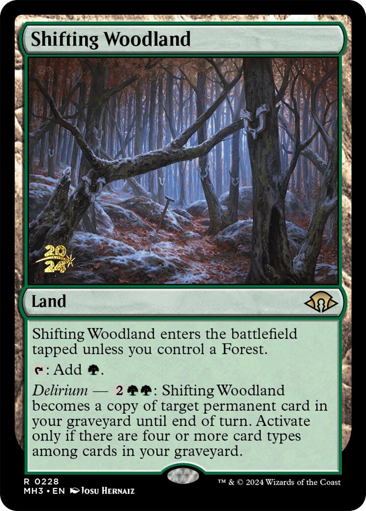 Shifting Woodland [Modern Horizons 3 Prerelease Promos] - The Mythic Store | 24h Order Processing