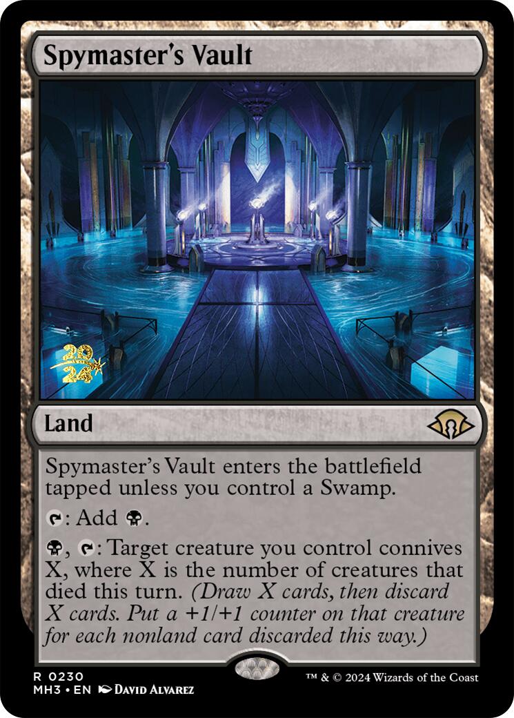 Spymaster's Vault [Modern Horizons 3 Prerelease Promos] - The Mythic Store | 24h Order Processing