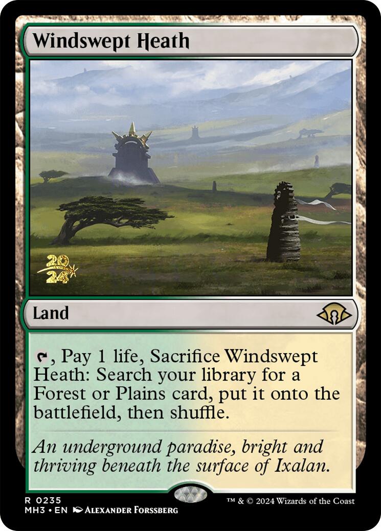 Windswept Heath [Modern Horizons 3 Prerelease Promos] - The Mythic Store | 24h Order Processing