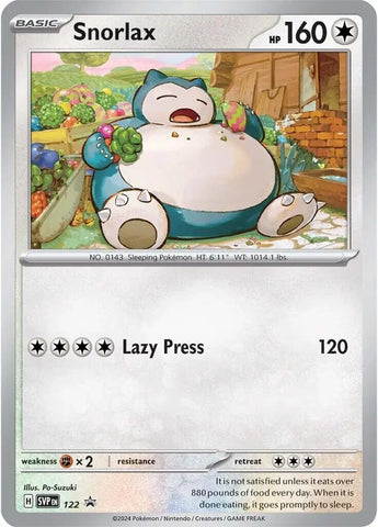 Snorlax (122) [Scarlet & Violet: Black Star Promos] - The Mythic Store | 24h Order Processing