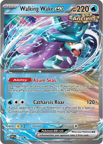 Walking Wake ex (127) [Scarlet & Violet: Black Star Promos] - The Mythic Store | 24h Order Processing