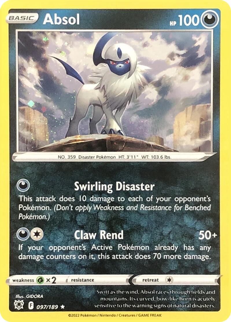 Absol (097/189) (Cosmos Holo) [Miscellaneous Cards] - The Mythic Store | 24h Order Processing