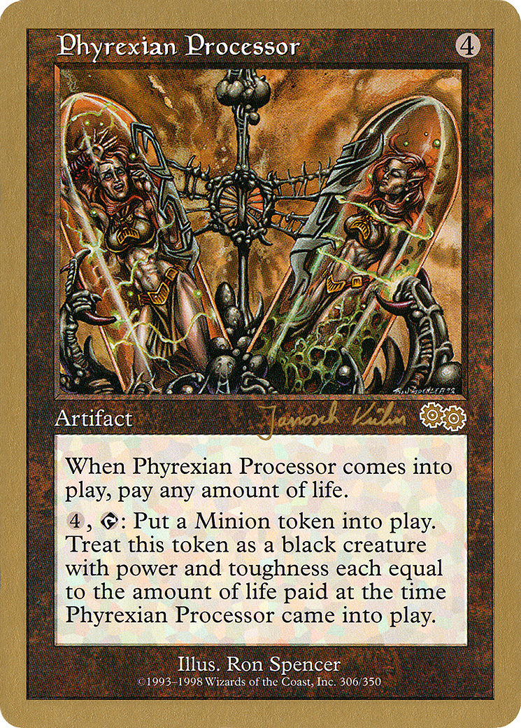Phyrexian Processor (Janosch Kuhn) [World Championship Decks 2000] - The Mythic Store | 24h Order Processing