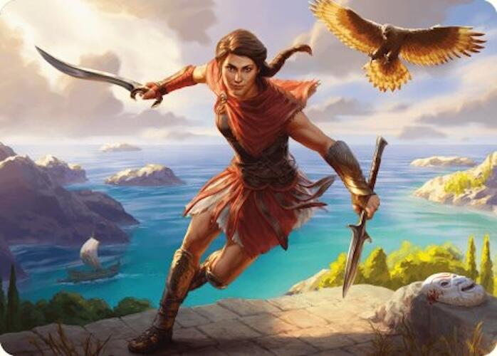 Kassandra, Eagle Bearer Art Card [Assassin's Creed Art Series] - The Mythic Store | 24h Order Processing