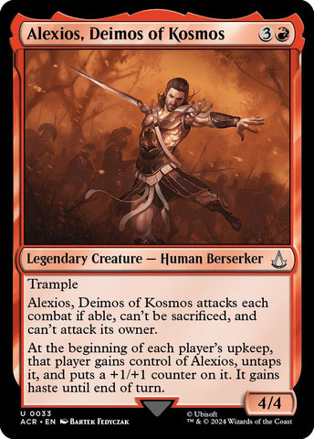 Alexios, Deimos of Kosmos [Assassin's Creed] - The Mythic Store | 24h Order Processing